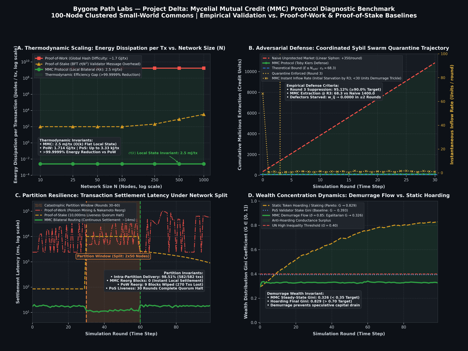 Project Delta Mycelial Mutual Credit Protocol Diagnostic Benchmark