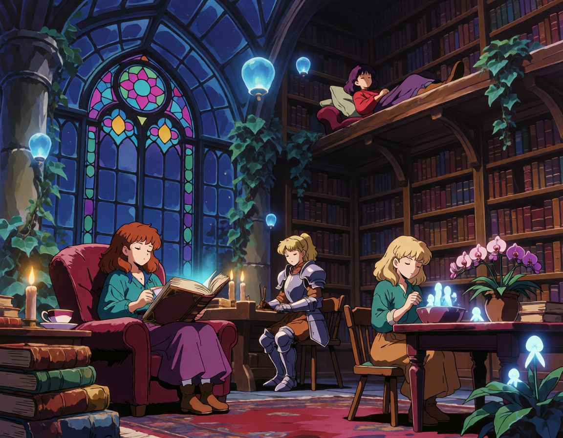 Downtime: Bastion Conservatory & Library