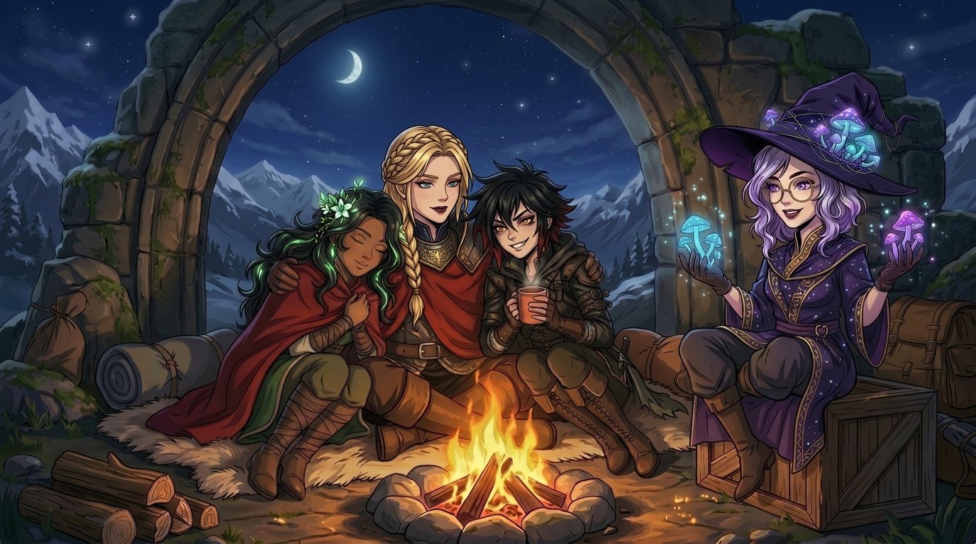 Campfire Fellowship: Shared Cloak
