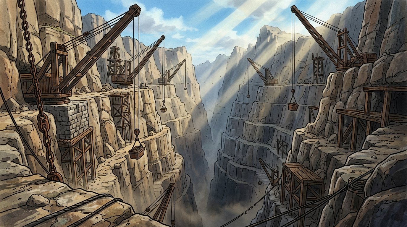 Ironstone Quarry Chasm