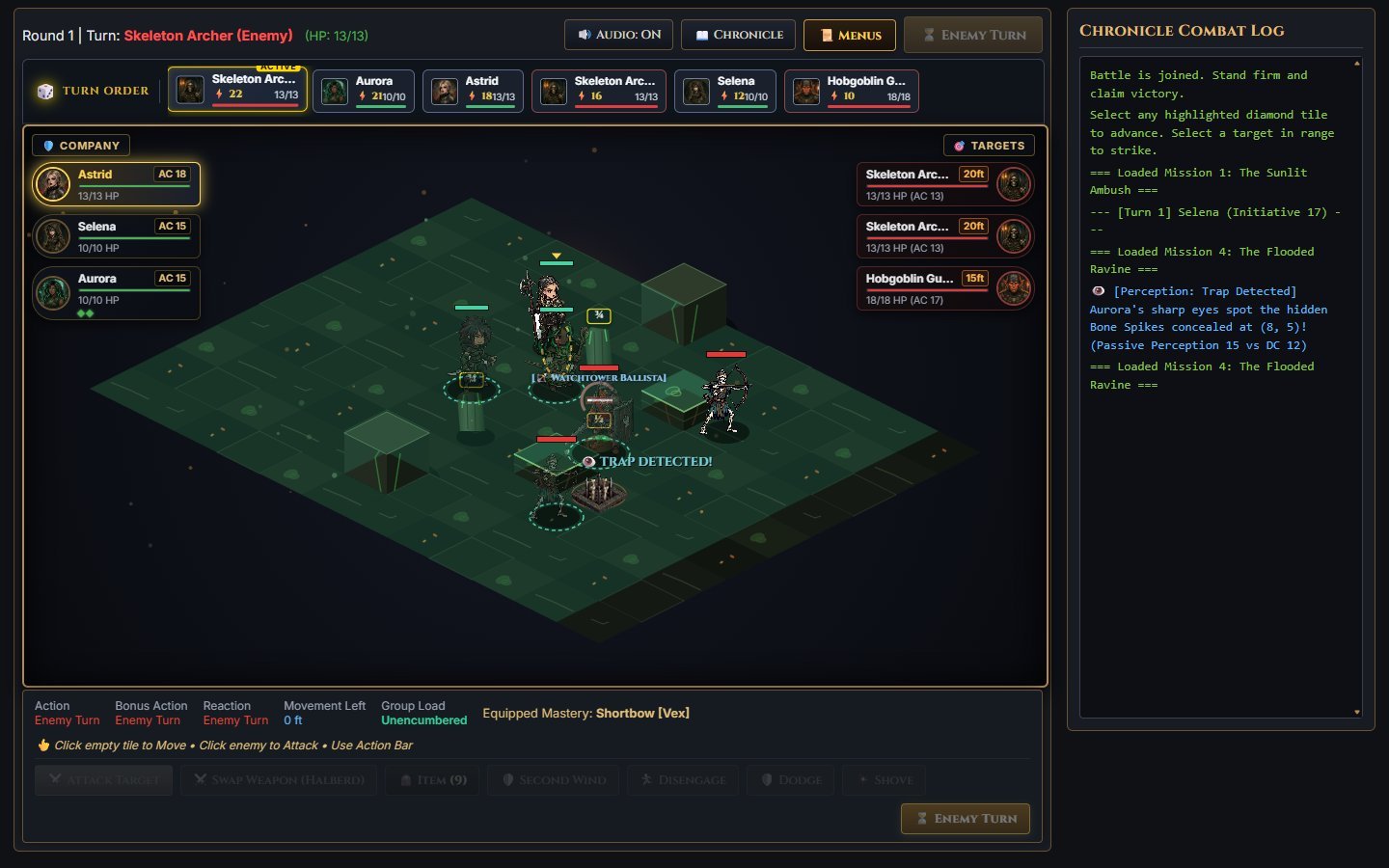 Project Redoubt 10-Mission Tactical Isometric Combat Canvas